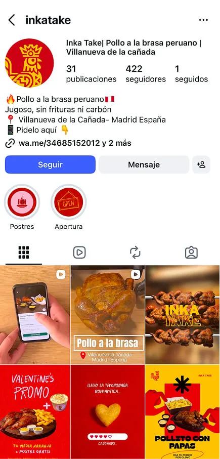 Inka Take — pollo a la brasa peruano