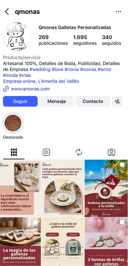 Qmonas — galletas personalizadas